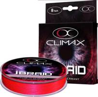 Pletená šňůra Climax iBraid Fluo-červená 135m Variant: Průměr: 0,08mm / 6kg