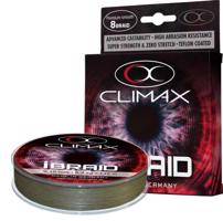 Pletená šňůra Climax iBraid zelená oliva 135m Variant: Průměr: 0,08mm / 6kg