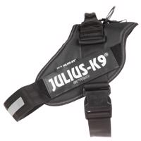 Postroj JULIUS-K9 IDC® Power černý - velikost 2: obvod hrudi 71 - 96 cm