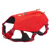 Postroj pro psy Ruffwear Switchbak™ Barva: Red Sumac (červená) - velikost L-XL: 81-107 cm obvod hrudníku