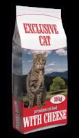 Premium Cat Food - Exclusive Cat With Cheese 10kg 28/8