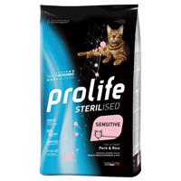 Prolife Cat Sterilized Sensitive Pork & Rice - 2 x 7 kg