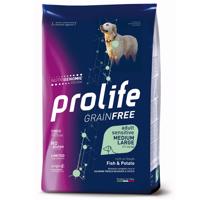 Prolife Dog Grain Free Sensitive  Adult Medium/Large Fish & Potato - 10 kg