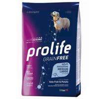 Prolife Dog sada 2 balení  - 2 x 10 kg Grain Free Sensitive Adult Medium/Large Sole Fish & Potatoes