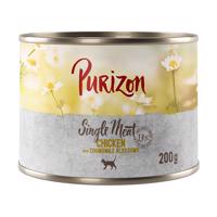 Purizon 1 x 200 g na vyzkoušení - Single Meat kuřecí s květy heřmánku