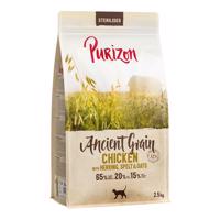 Purizon Adult Ancient Grain Sterilised s kuřecím a rybou - 2,5 kg