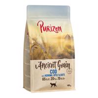 Purizon granule, 2 x 400 g - 15 % sleva -  Adult Ancient Grain s treskou