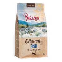 Purizon granule, 2 x 400 g - 15 % sleva - Sterilised Adult s rybou – bez obilnin