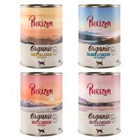 Purizon konzervy, 6 x 200 / 6 x 400 g - 15 % sleva - Organic   Míchané balení 4 druhy (6 x 400 g)