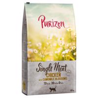 Purizon Single Meat výhodné balení 2 x 6,5 kg - kuřecí s květy heřmánku