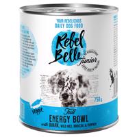 Rebel Belle konzervy, 6 x 375 / 750 g, 5 + 1 zdarma! - Junior Full Energy Bowl – veggie 6 x 750 g