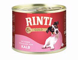 Rinti Dog Gold konzerva telecí 185g + Množstevní sleva Sleva 15%