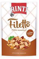 Rinti Dog kapsa Filetto kuře+jehně v želé 100g + Množstevní sleva