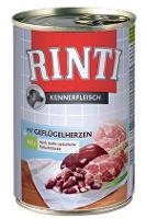 Rinti Dog konzerva drůbeží srdíčka 400g + Množstevní sleva Sleva 15%