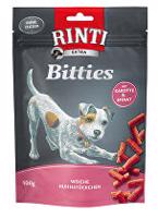 Rinti Dog pochoutka Extra Mini-Bits mrkev+špenát 100g + Množstevní sleva