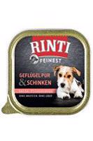 Rinti Dog vanička Feinest drůbež+šunka 150g + Množstevní sleva Sleva 15%