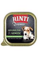 Rinti Dog vanička Feinest drůbež+zelenina 150g + Množstevní sleva