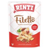 RINTI Filetto Pouch in Jelly 24 x 100 g - Kuřecí s hovězím