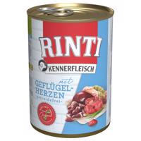 RINTI Kennerfleisch 24 x 400 g  - Drůbeží srdíčka