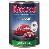 Rocco Classic 12 x 400 g - Hovězí s kachnou