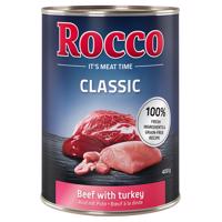 Rocco Classic 12 x 400 g - Hovězí s krůtou