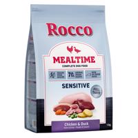 Rocco Mealtime Sensitive kuřecí a kachní - 5 x 1 kg