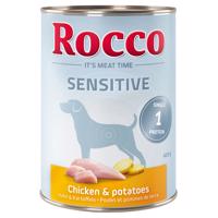 Rocco Sensitive 12 x 400 g - kuře & brambory