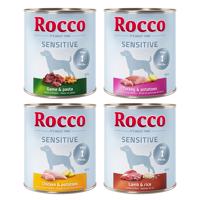 Rocco Sensitive 24 x 800 g - 4 různé druhy