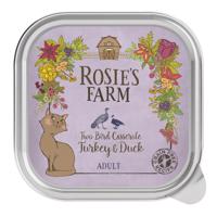 Rosie's Farm Adult 16 x 100 g - krůtí a kachní