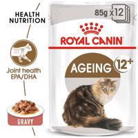 ROYAL CANIN AGEING 12+ v omáčce pro starší kočky 12 × 85 g