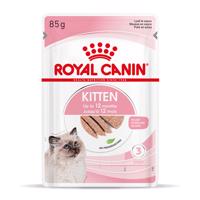 Royal Canin Kitten - jako doplněk: mokré krmivo 12 x 85 g Royal Canin Kitten mousse