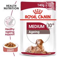 ROYAL CANIN MEDIUM AGEING 10+ mokré krmivo pro středně velké psy 20 × 140 g