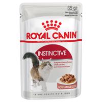 Royal Canin Sensible - jako doplněk: mokré krmivo 12 x 85 g Royal Canin Instinctive v omáčce