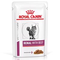 Royal Canin Veterinary Feline Renal - Výhodné balení – hovězí 24 x 85 g