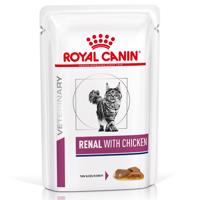 Royal Canin Veterinary Feline Renal - Výhodné balení –  kuřecí 24 x 85 g
