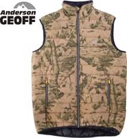 Rybařská vesta Geoff Anderson Dozer Liner Leaf Variant: velikost S