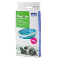 Savic Gizmo Happy Planet kočičí toaleta - 52 cm - Bag it Up Litter Tray Bags, Large, 1 x 12 kusů