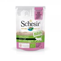 Schesir Cat Bio vepřové maso 16 × 85 g