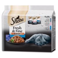 Sheba fresh+fine in gravy rybí výběr 15x50g