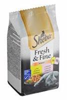 Sheba kapsa Fresh&Fine kuře a losos 6x50g + Množstevní sleva