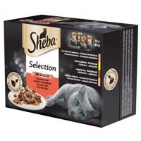 Sheba selection in sauce šťavnatý výběr 12x85g
