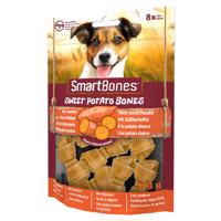 SmartBones kosti / SmartSticks, 3 balení - 2 +1 zdarma - SmartBones s batátami pro malé psy 3 x 8 kusů