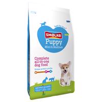 Smølke Dog Puppy Mini/Medium - 2 x 12 kg