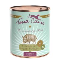 Terra Canis bez obilovin, kančí maso s červenou řepou, jedlými kaštany a chia semínky 6 × 800 g