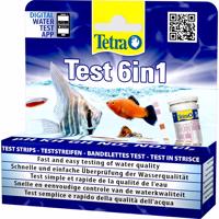 Tetra 6in1 testovací proužky pro sladkou vodu Jednotlivé balení