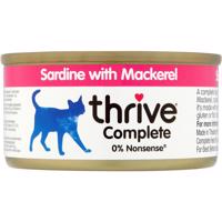 Thrive Complete 6 x 75 g - sardinky s makrelou