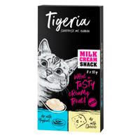 Tigeria Milk Cream Mix 8 x 10 g - Milk Cream broskev a mango