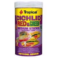 Tropical Cichlid Red+Green 1000ml medium stick