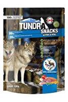 TUNDRA dog snack Duck, Salmon, Game Active&Vital 100g + Množstevní sleva