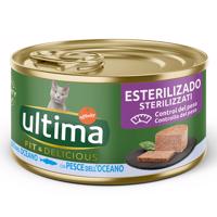Ultima Fit & Delicious Sterilized 24 x 85 g - mořské ryby